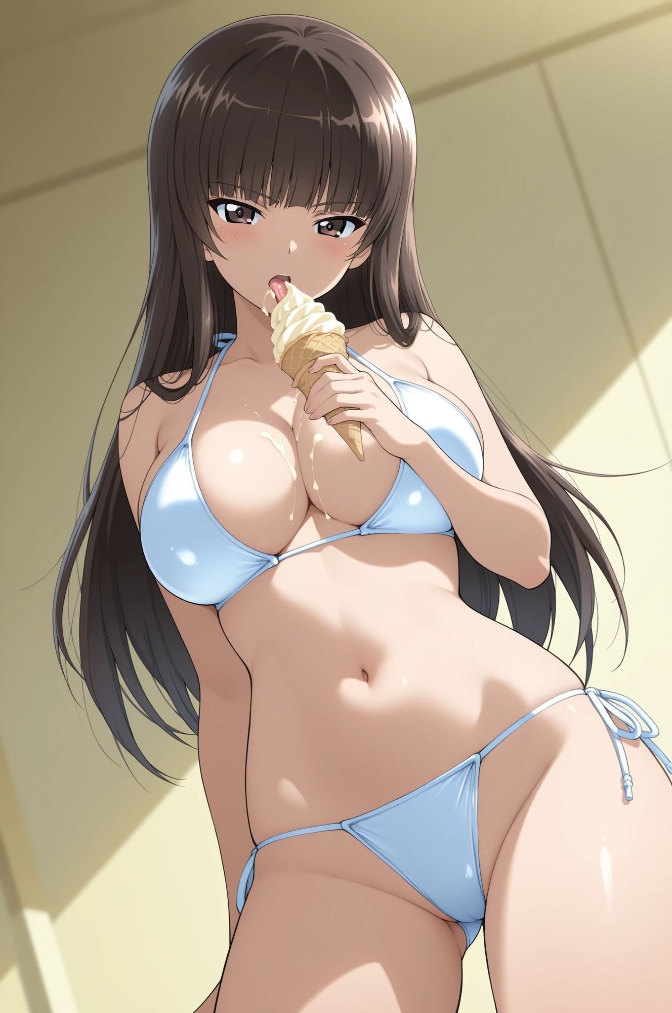 虹かけ誌   ガールズ＆パンツァー  イラスト集24 西住しほ    ギャラクシーな母と笑いなさい サンプル7