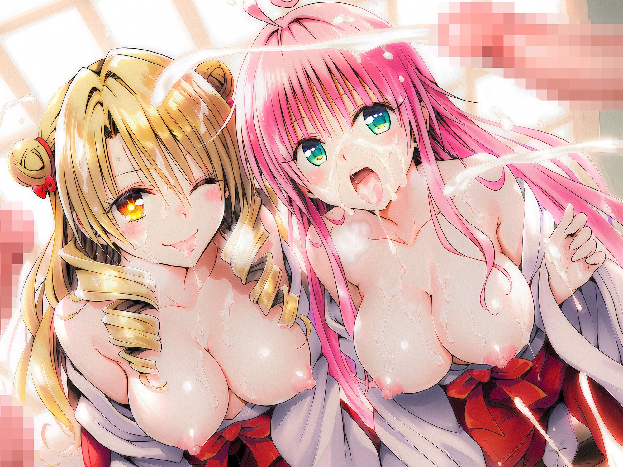 ヒロイン大乱交  ―親友増殖乱交編＆巫女ご奉仕乱交編― 画像9