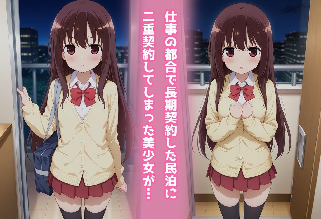 民泊トラブル!?…美少女と突然の強●ルームシェア性活 〜松●玄編〜_2