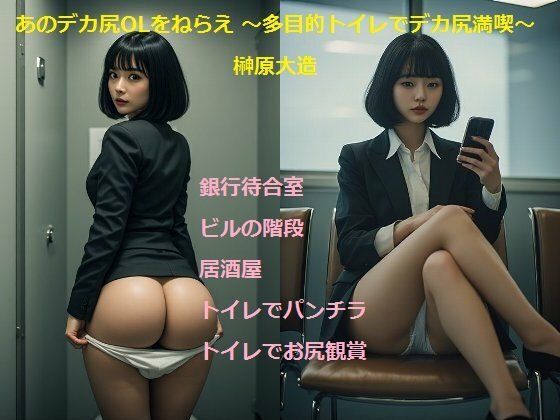 あのデカ尻OLをねらえ 〜多目的トイレでデカ尻満喫〜