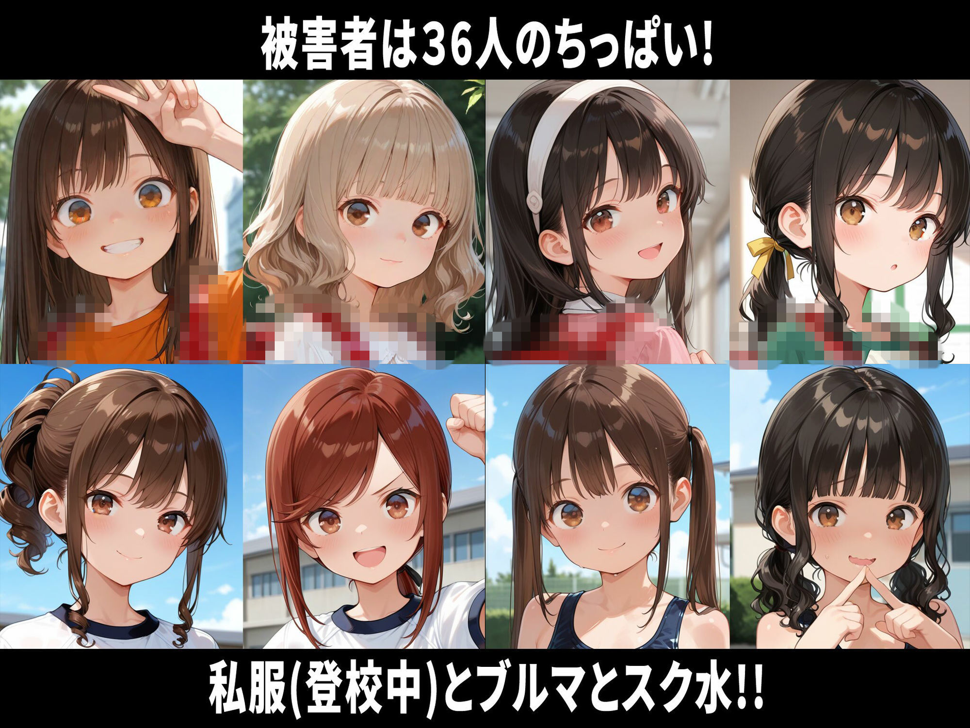 ちっぱい学園レ〇プ事件被害者録2即出し2コマ3