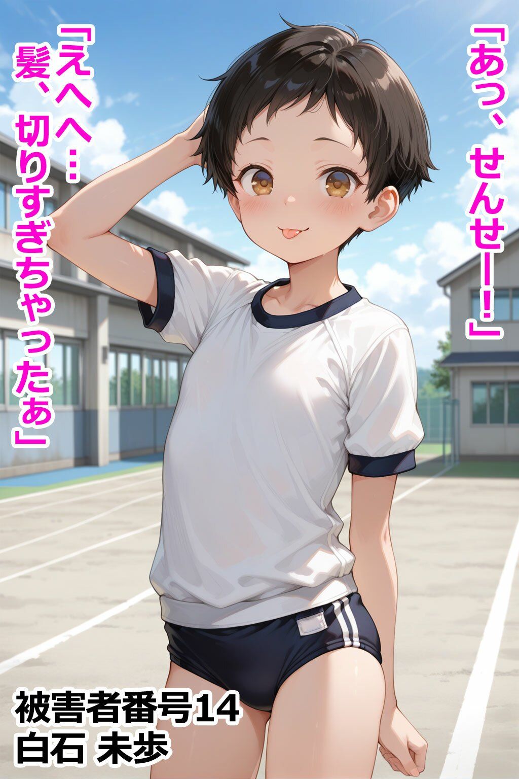 ちっぱい学園レ〇プ事件被害者録2即出し2コマ4