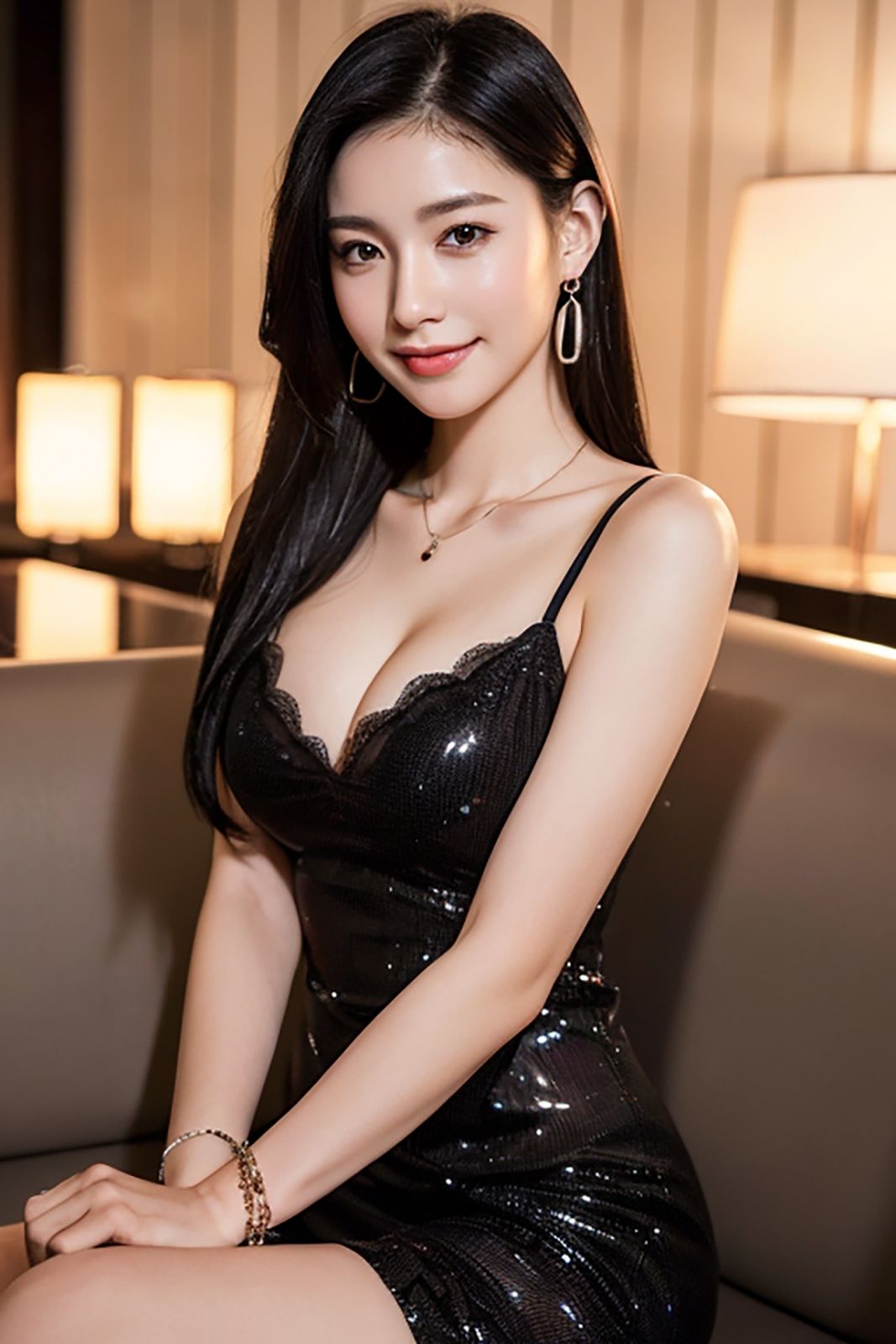 AI Night Lounge Beauty 7 サンプル2