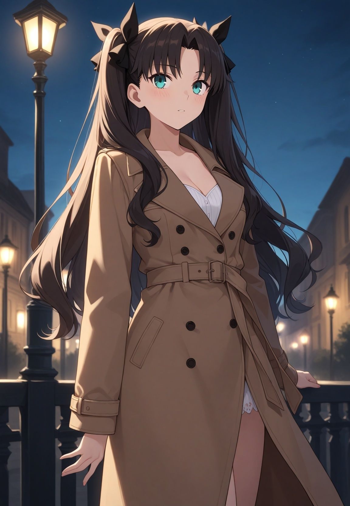 やだぁぁ…！！ 見られてるのにイッちゃう…！！ 俺の彼女は露出狂 F〇te 画像9
