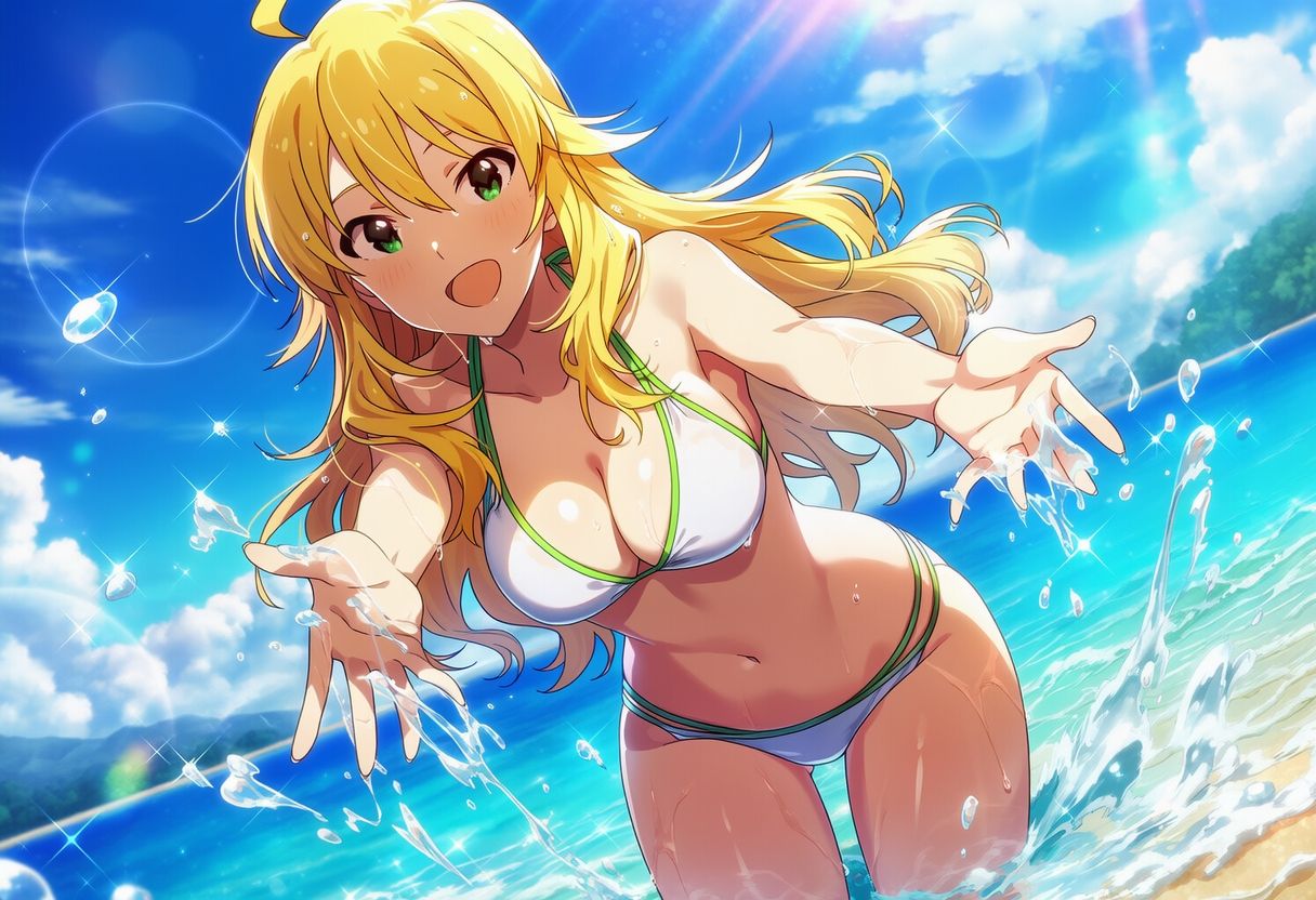 プライベートビーチ 星○美希 画像2