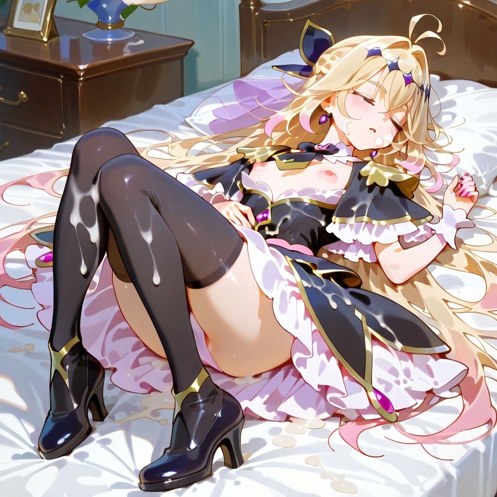 名探偵◯リキュア！森◯るるかコスプレ日常でも性奉仕_4