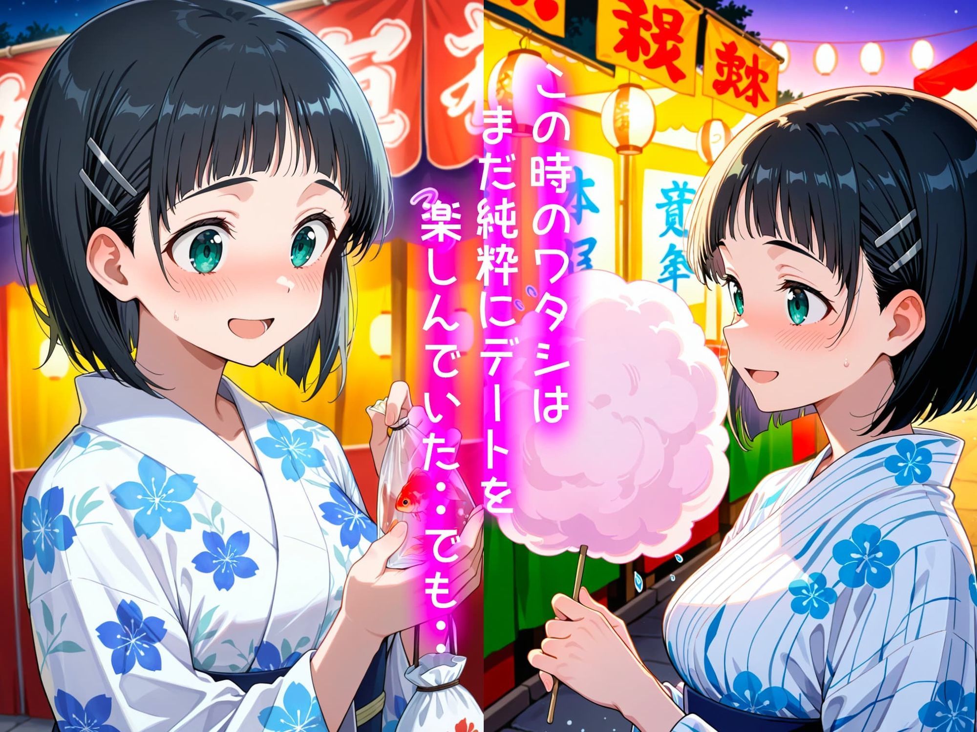 【無料エロ漫画】d_776134 桐ヶ谷直葉の処女喪失物語〜夏祭り編〜(のあのお部屋)