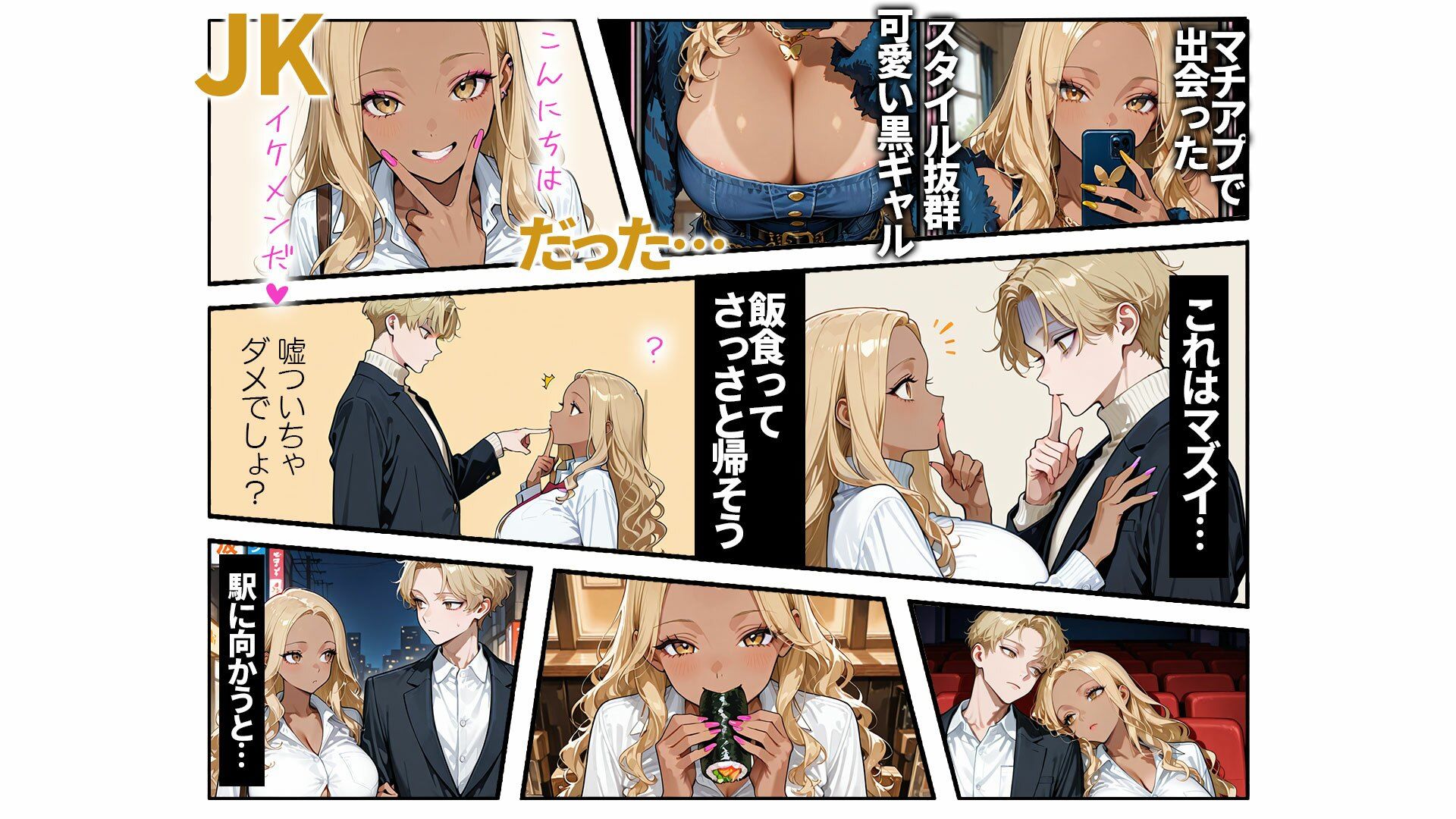 強がり黒ギャルが俺にだけ甘々になるまで 画像5