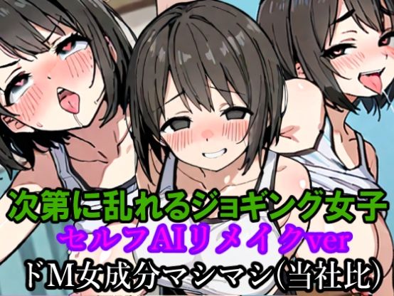 次第に乱れるジョギング女子【セルフAIリメイクver】 画像5