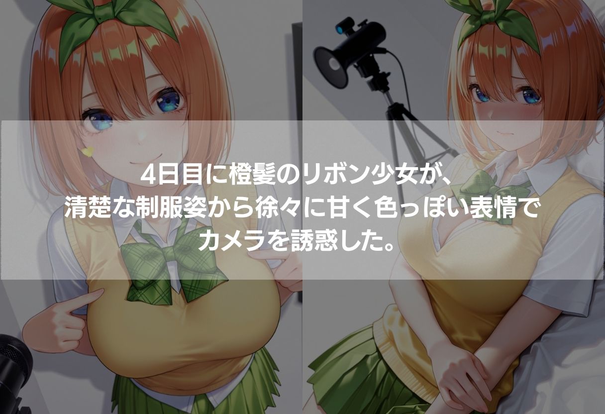 5人の神乳美少女が個別撮影で完全攻略 〜制服からビキニまで450枚の濃厚エロCG〜 画像4