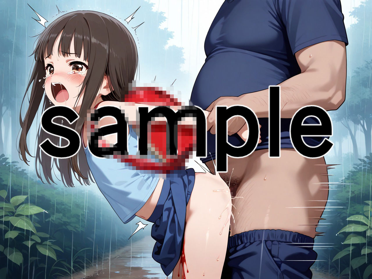 雨の日はお外でロリレ〇プ！ vol.021