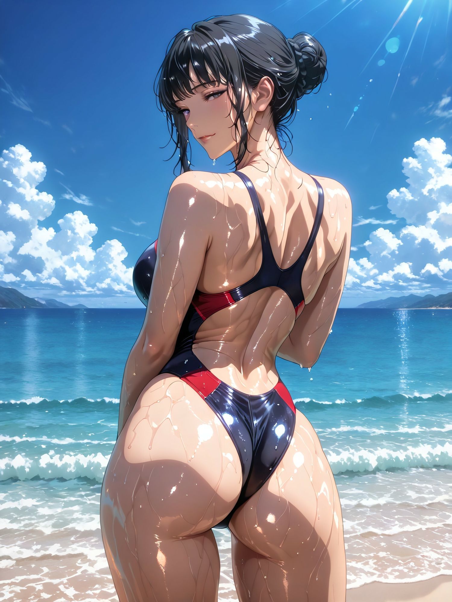 イイオンナと競泳水着3 サンプル3