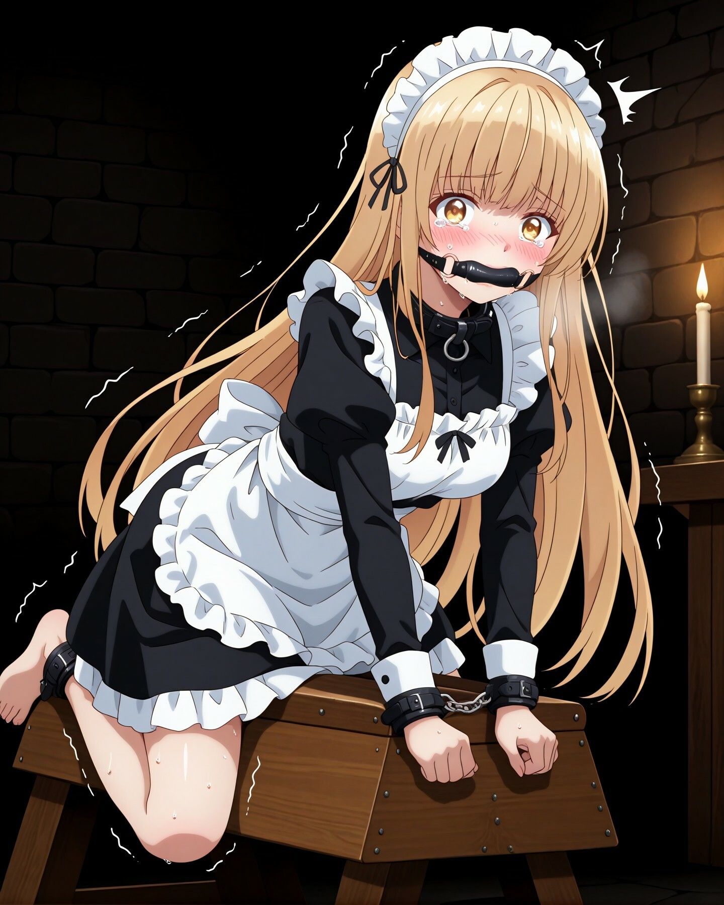 天使メイドお仕置きSM調教CG集