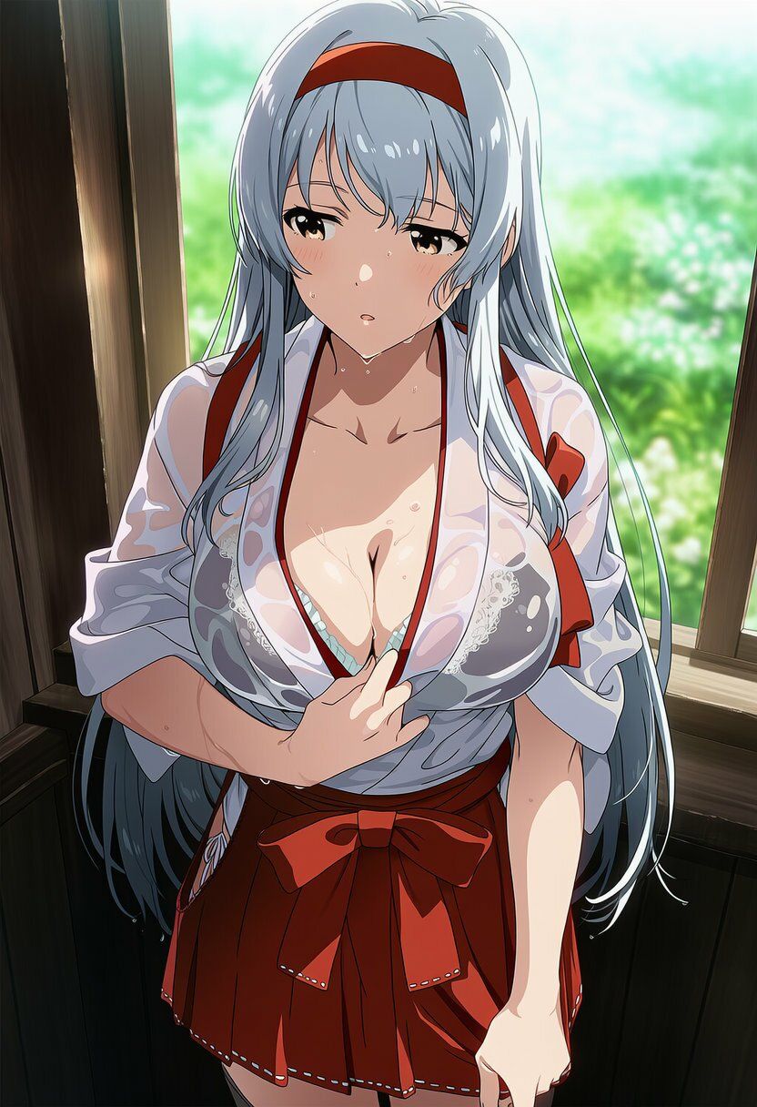 盗撮&濡れ透けフェチ特化 2020年代アニメ作画特集 艦隊少女たちの濡れ透け教室生着替え その2 -500枚を撮影- 画像6