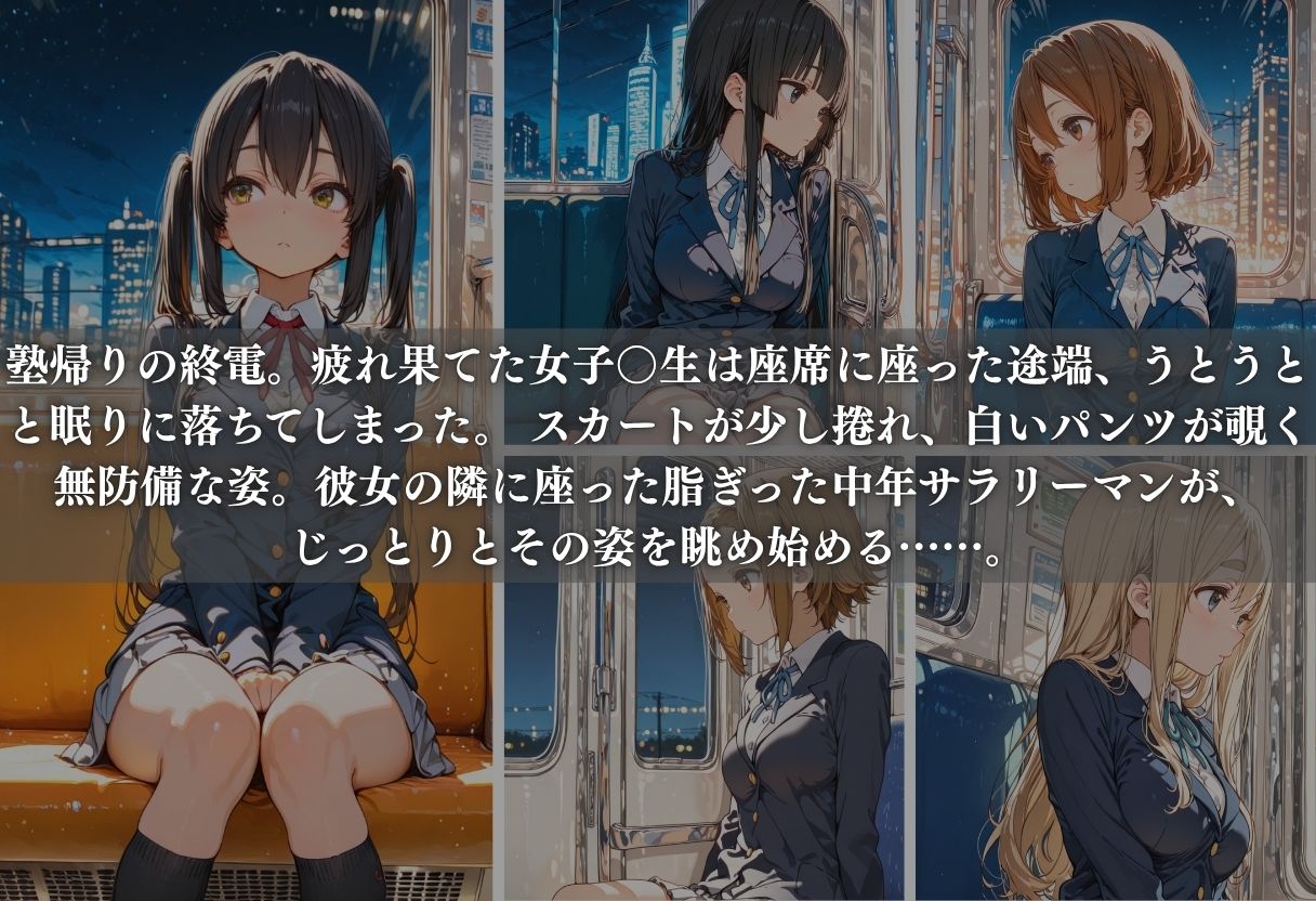 痴●列車ボテ腹END 〜キモおじリーマンに孕ませられる現役女子校生〜 Vol.4 画像2