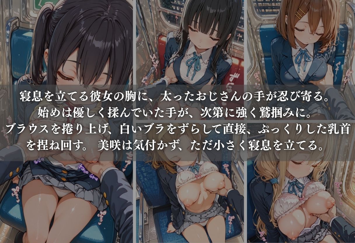 痴●列車ボテ腹END 〜キモおじリーマンに孕ませられる現役女子校生〜 Vol.4 画像3
