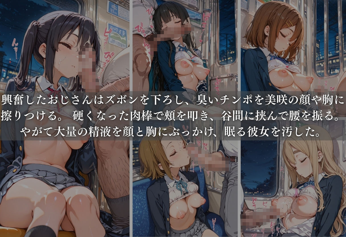 痴●列車ボテ腹END 〜キモおじリーマンに孕ませられる現役女子校生〜 Vol.4 画像4