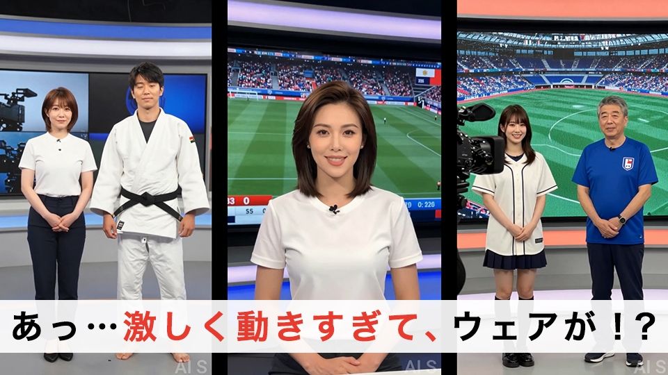 【約70分】『強●脱衣』女子アナ脱衣 ニュース番組の裏で自らすべてを曝け出す-AIで描く究極の美女達- 画像8