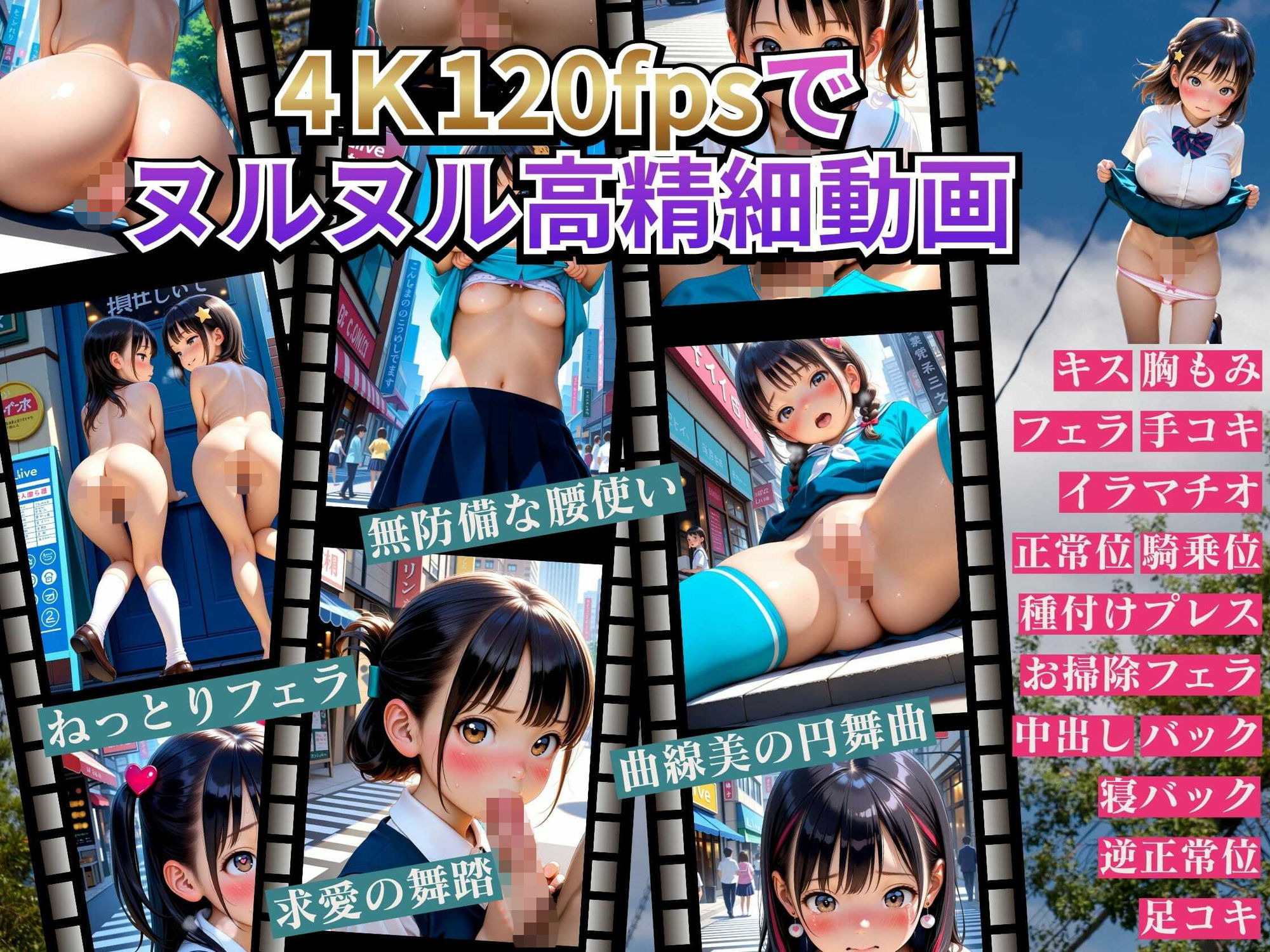 盗撮コレクションW 〜学校の通学路編〜 画像2