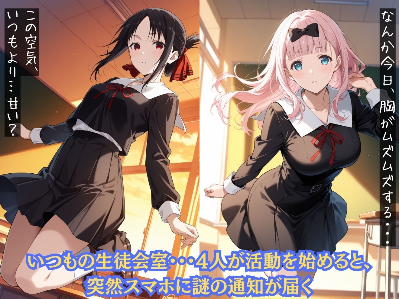 かぐや様たちは催●調教で犯させたい〜秀知学園生徒会・禁断の調教記録〜 画像1