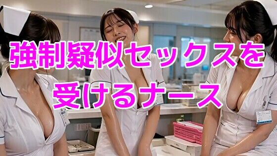 強●疑似セックスを受けるナース 画像1