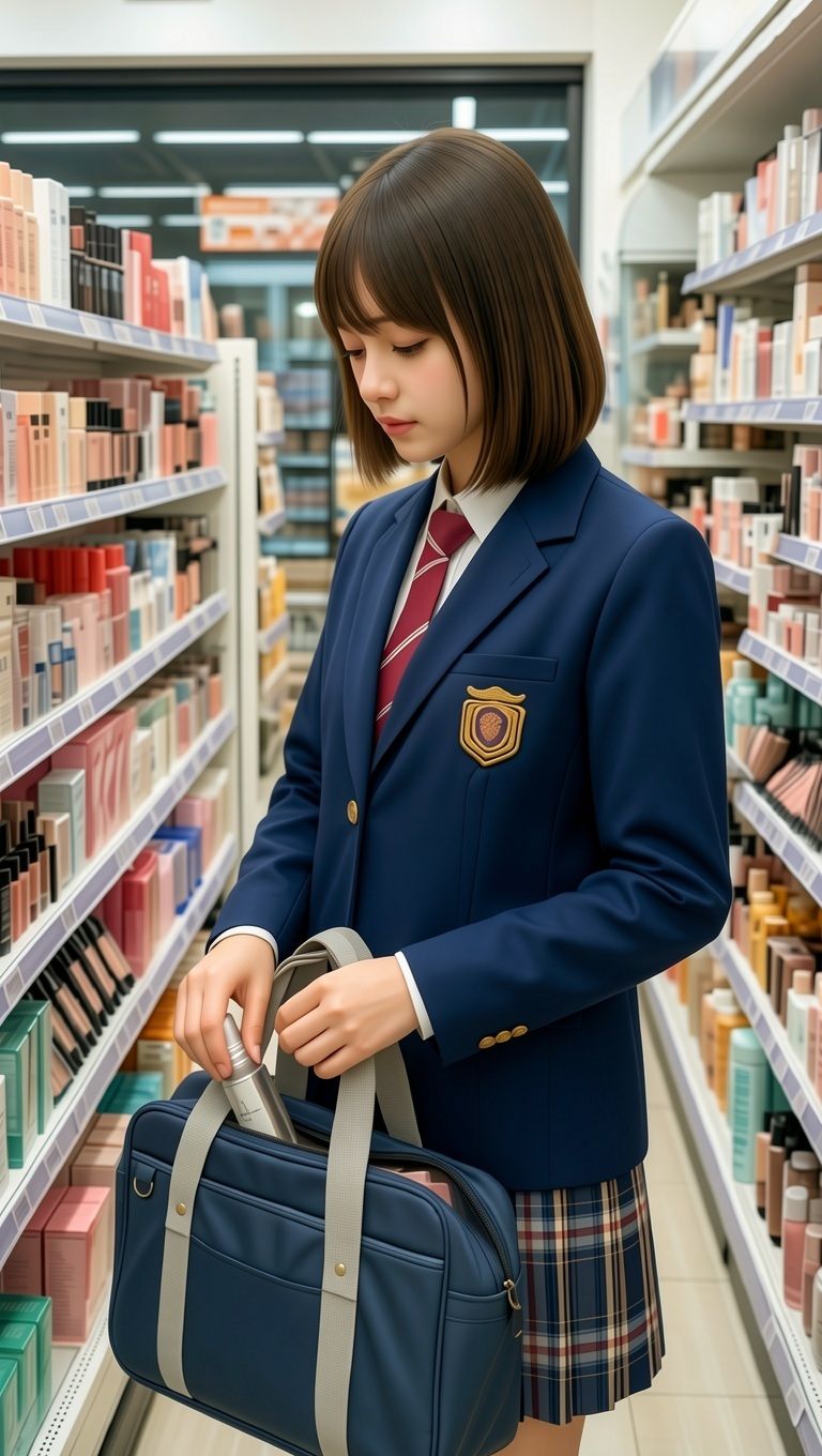 万引きのお仕置き 1 画像3