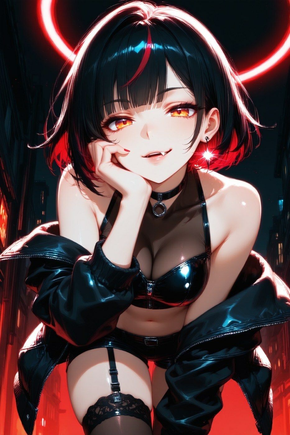 リゼラ – 赤い夜にからかわれる小悪魔CG集 –