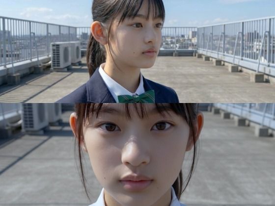 Looftop - 屋上の美人女子校生 -_2