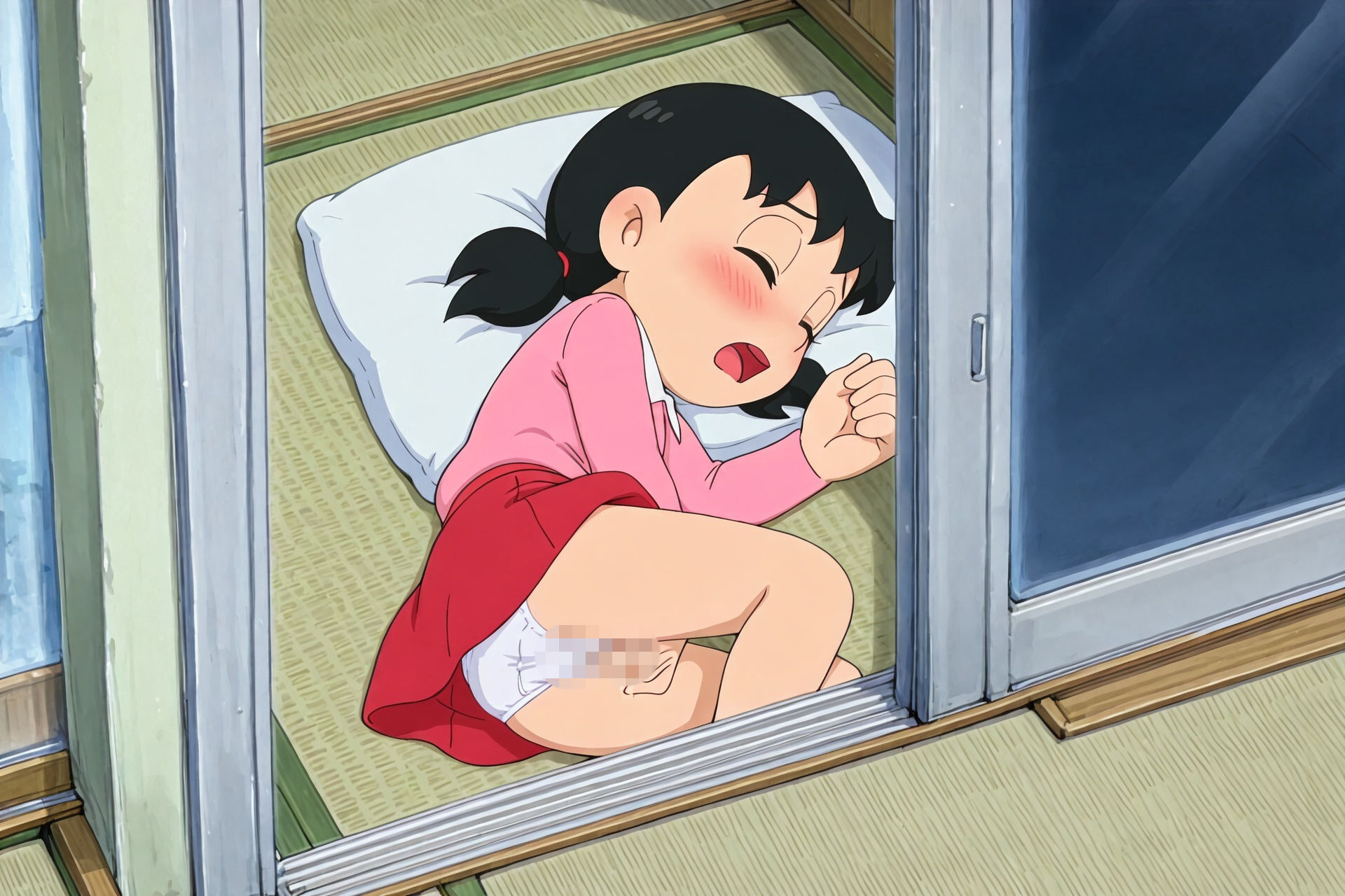 しずかな股間の盛りの影から4