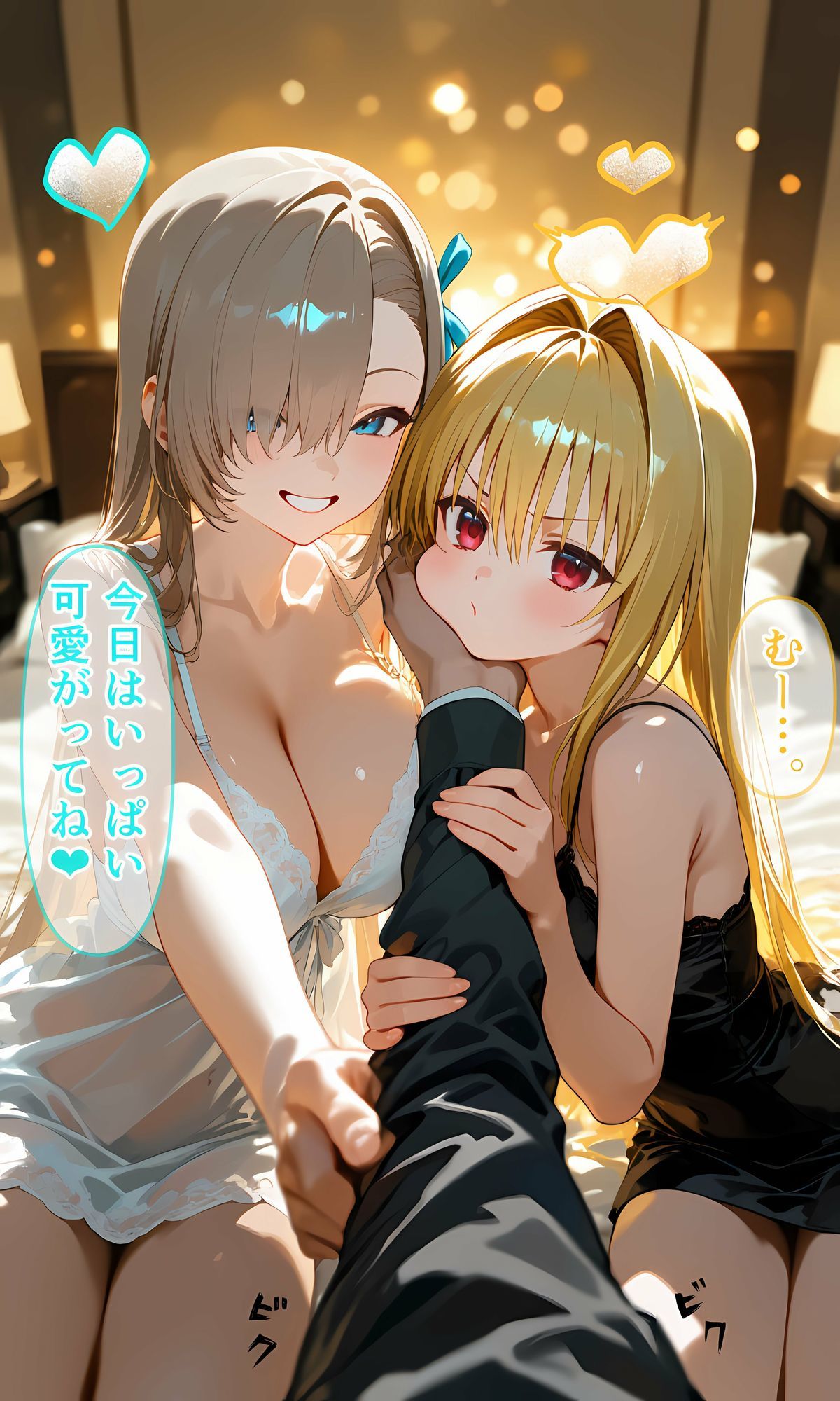 アスナちゃんとヤミちゃんのソープ3Pコース サンプル2
