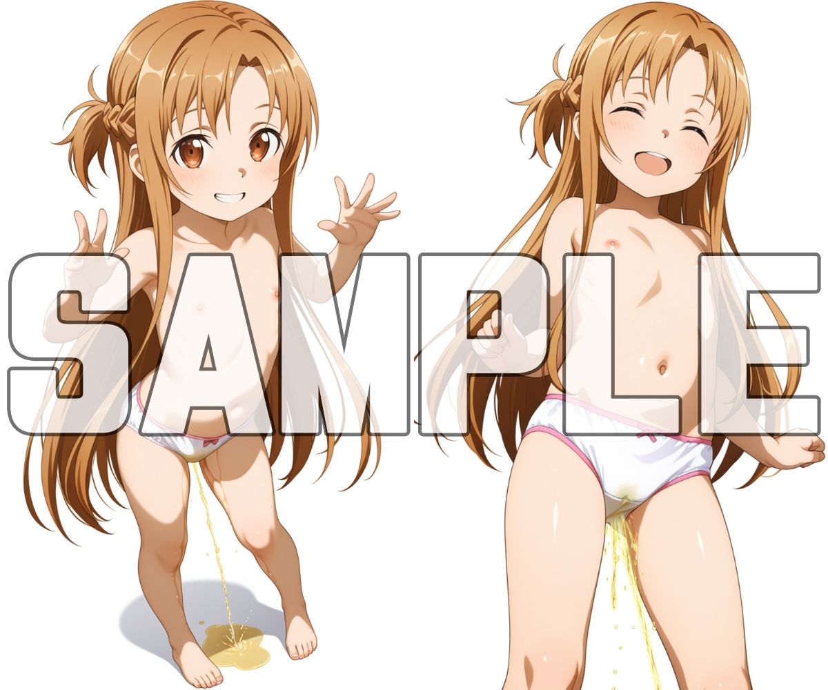 ヒヨコなヒロインのぱんいちおもらし【ア〇ナ / 桐ヶ〇直葉 / ア〇ス】_3
