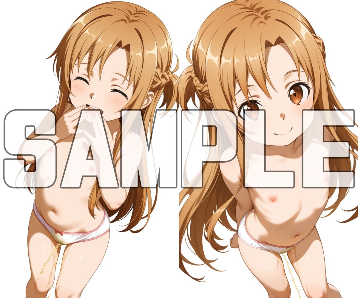 ヒヨコなヒロインのぱんいちおもらし【ア〇ナ / 桐ヶ〇直葉 / ア〇ス】_5