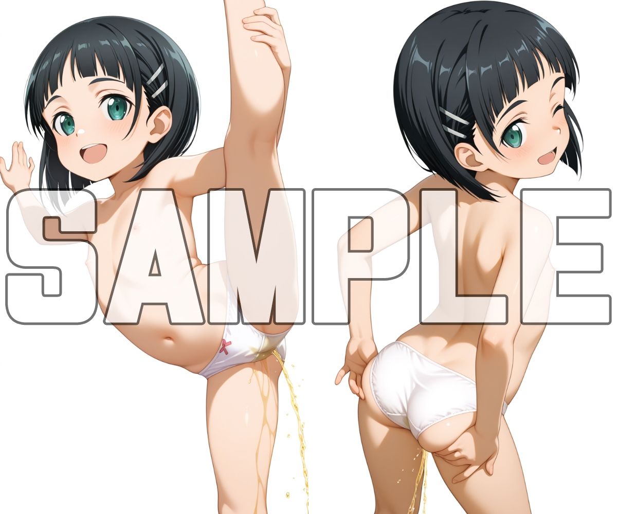 ヒヨコなヒロインのぱんいちおもらし【ア〇ナ / 桐ヶ〇直葉 / ア〇ス】_7