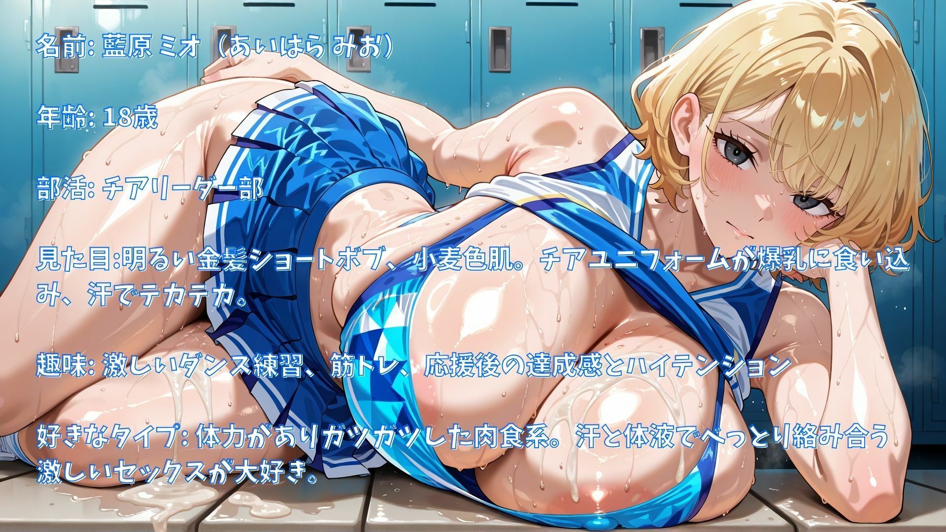 【4K】部活終わりの爆乳IK3人と汗だく淫乱セックス サンプル5