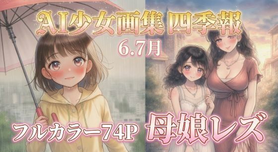 AI少女画集 四季報 6.7月 画像1