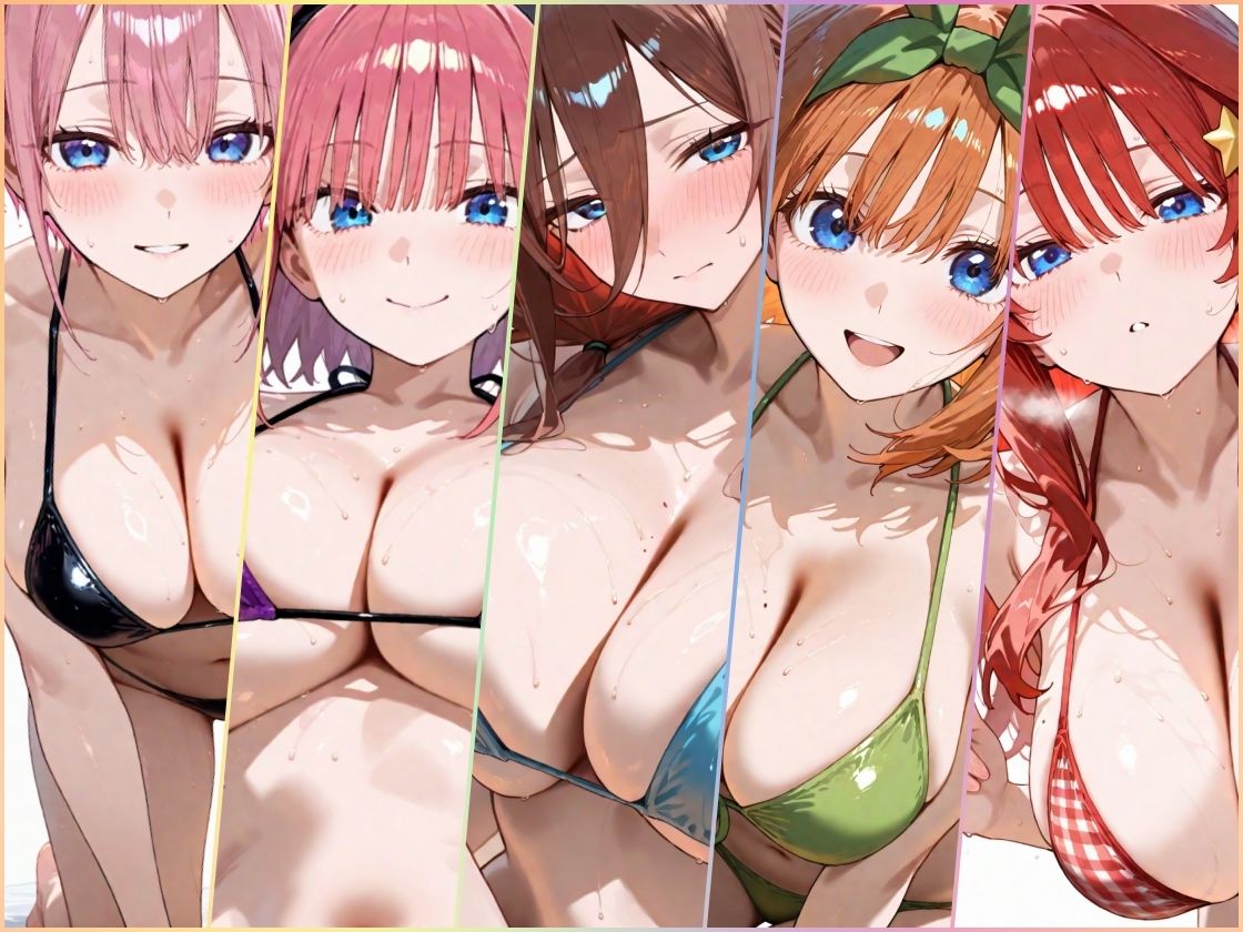 あまあまえっちタイム  五つ子水着編