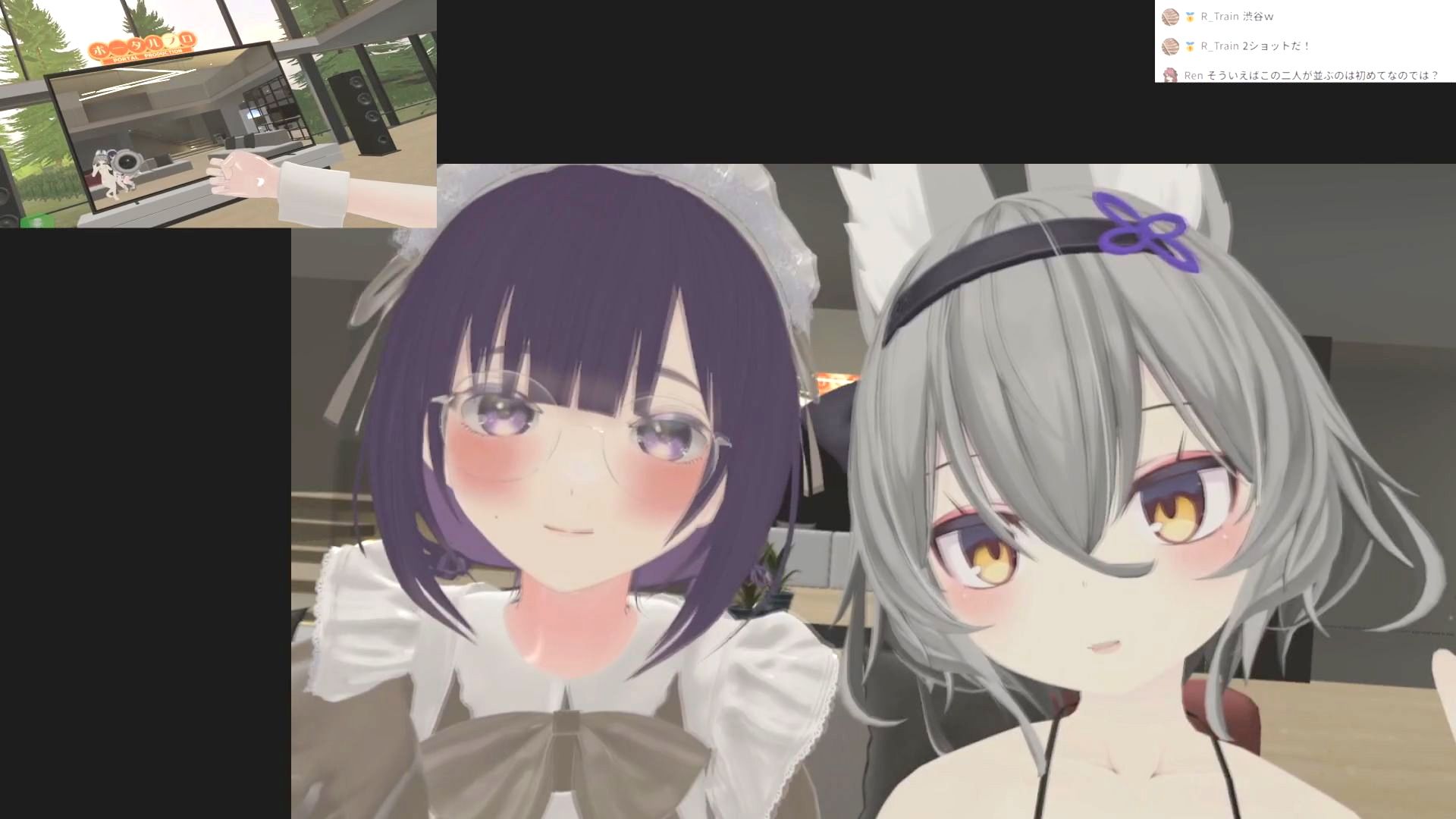 サンプル-ゆらがわもふぃさんがエッチなことをしながらメタバースの中で事務乃あんずさんに撮影される動画 ymfy-20260605 - サンプル画像