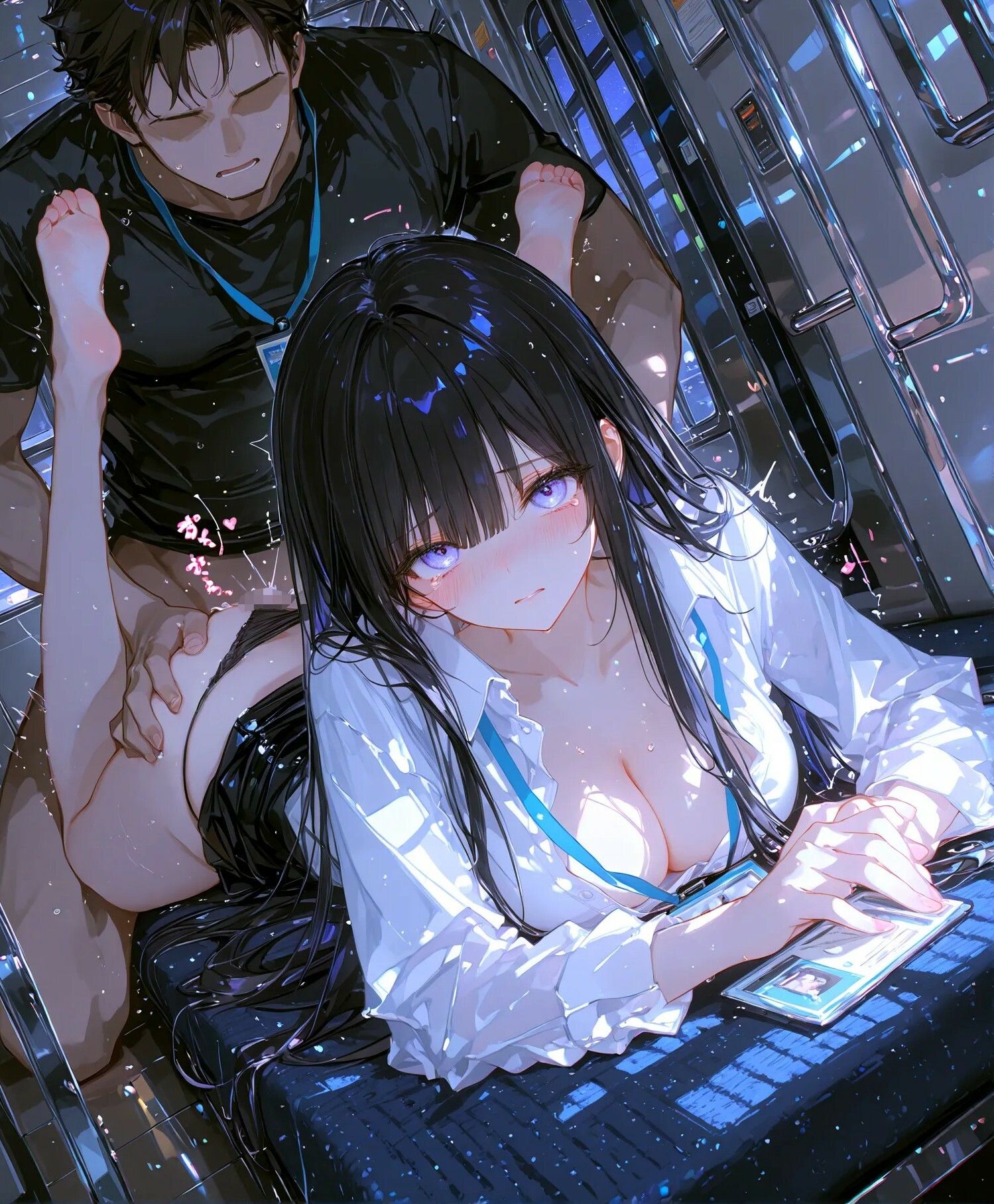 黒髪ロングとSEX  OL サンプル5