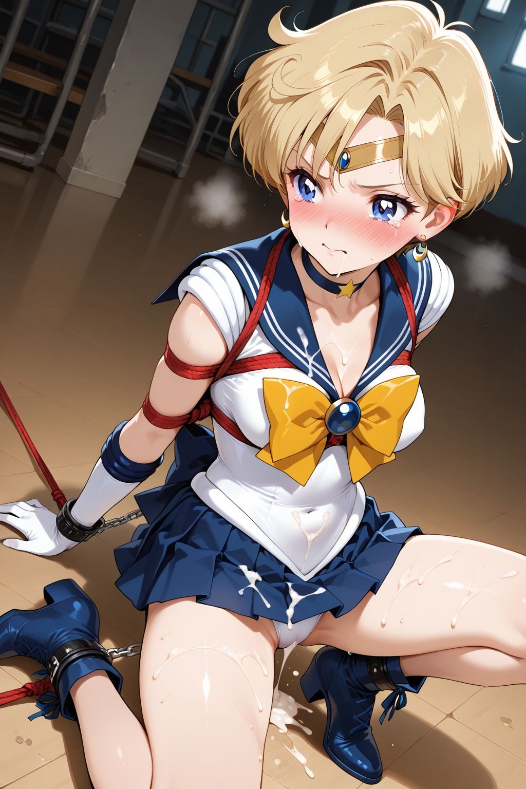 夢見る乙女の調教コレクション9〜美少女戦士〇ーラームーン風6・天王〇るか風・緊縛編 サンプル5