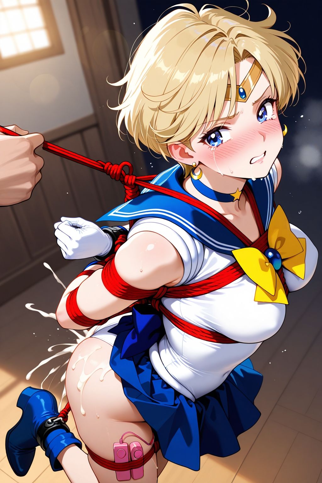 夢見る乙女の調教コレクション9〜美少女戦士〇ーラームーン風6・天王〇るか風・緊縛編 サンプル9
