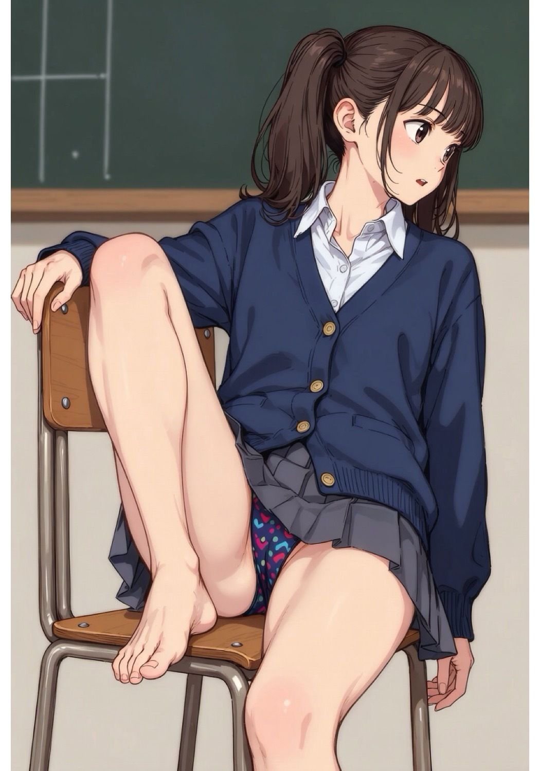 教室の無防備JK_5