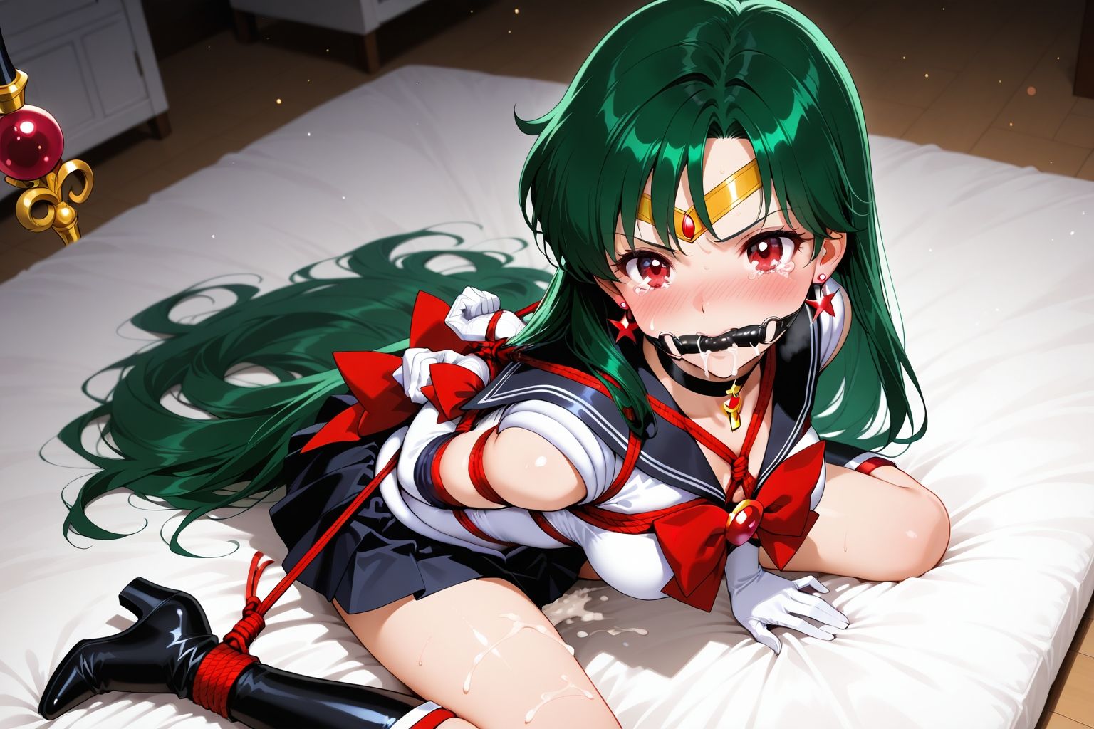 夢見る乙女の調教コレクション11〜美少女戦士〇ーラームーン風8 ・冥王〇つな風・緊縛編 画像2