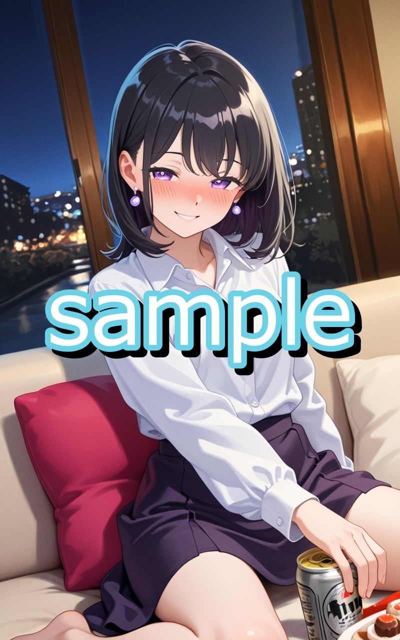 同期OLと仕事終わりに飲みに行ったら、家に呼んで勢いでヤッちゃったイラスト集 サンプル2