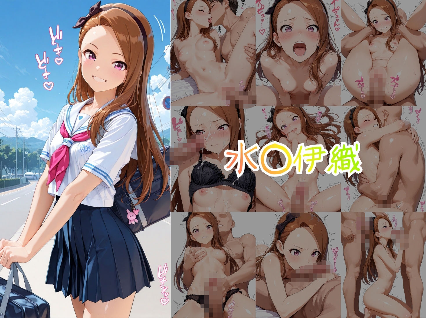 アイドルヌードコレクション 765プロオールスターズ Side-A 編( 天〇春香、如〇千早、高〇やよい、水〇伊織、双〇亜美、秋〇律子) 画像5
