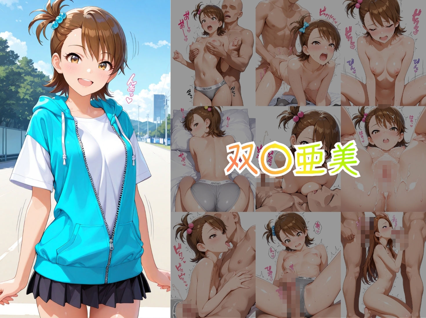 アイドルヌードコレクション 765プロオールスターズ Side-A 編( 天〇春香、如〇千早、高〇やよい、水〇伊織、双〇亜美、秋〇律子) 画像6