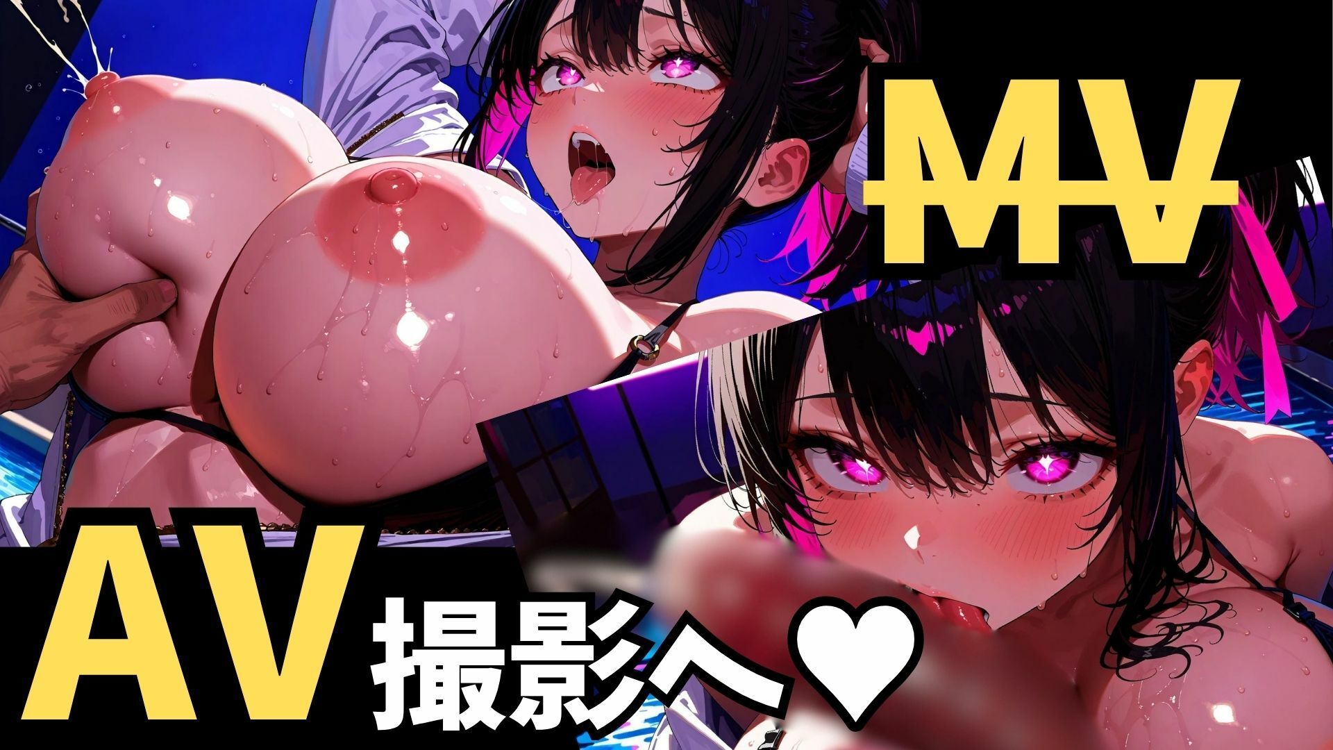 バスト100センチ超え！媚薬入りナイトプールで淫らに乱れる超爆乳アイドル_6
