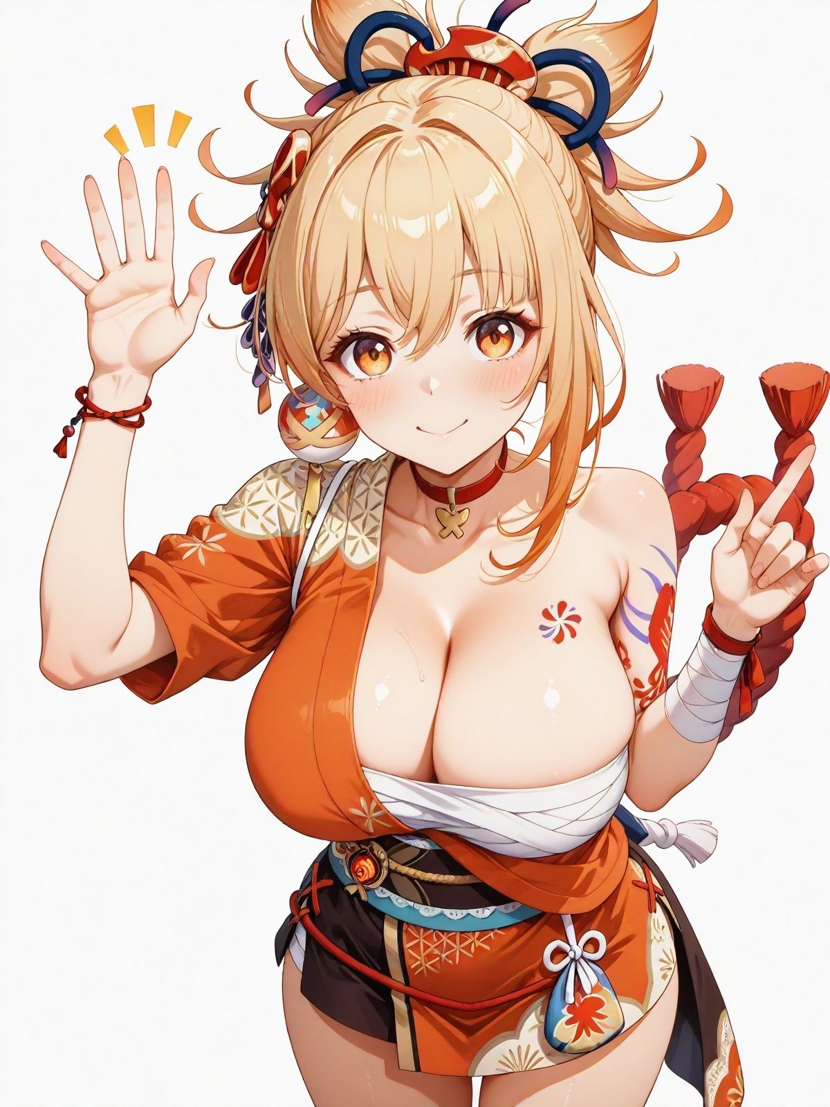 アニゲマンガのあの子とエッチ!【原○風】コスプレ元素を操る乙女たち編4 画像8