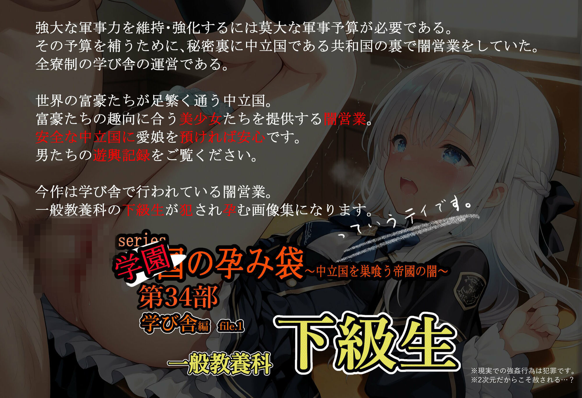 学園の孕み袋~中立国を巣喰う帝國の闇~第34部学び舎編File.1一般教養科下級生編1