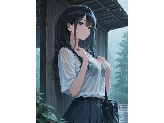 雨の日に