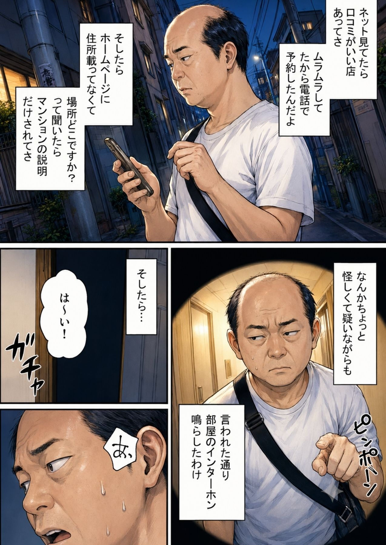 推しのアイドルがメンズエステ嬢でした1 サンプル1